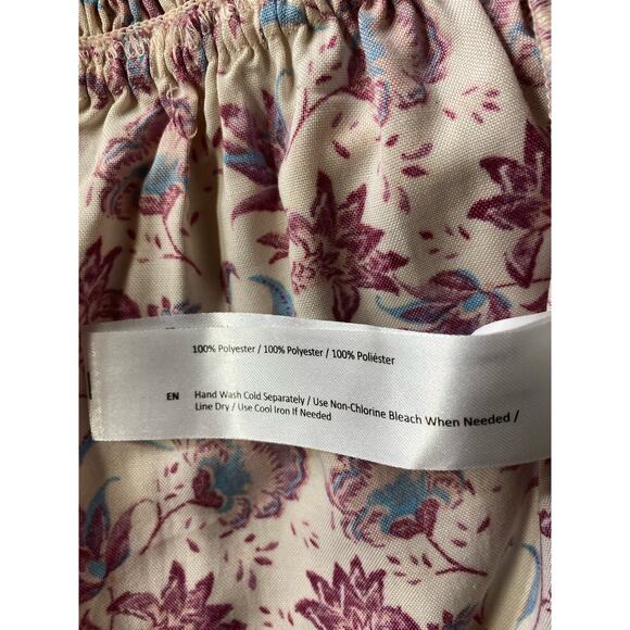 Band of Gypsies Collective Women's Size Medium Jumpsuit Romper Cream Floral NWT - Picture 6 of 6